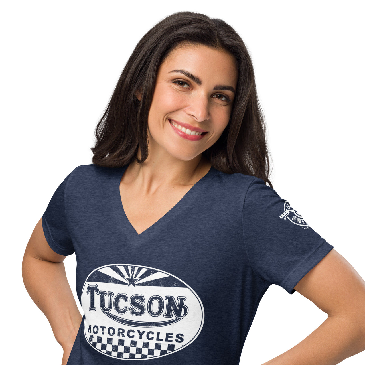 Women’s Tucson Tri relaxed v-neck t-shirt